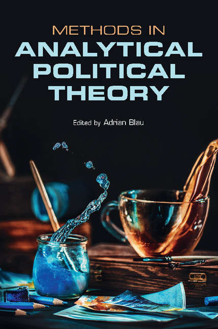 Book cover of Methods in Analytical Political Theory