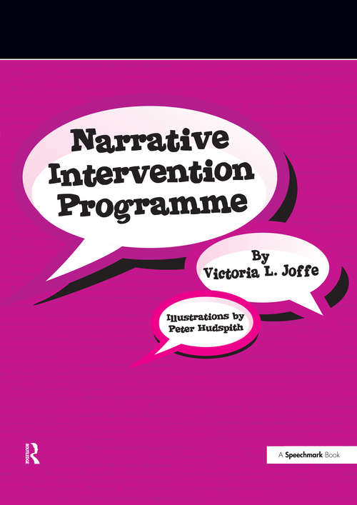 Book cover of Narrative Intervention Programme
