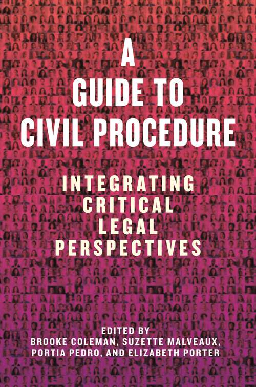 Cover image of A Guide to Civil Procedure