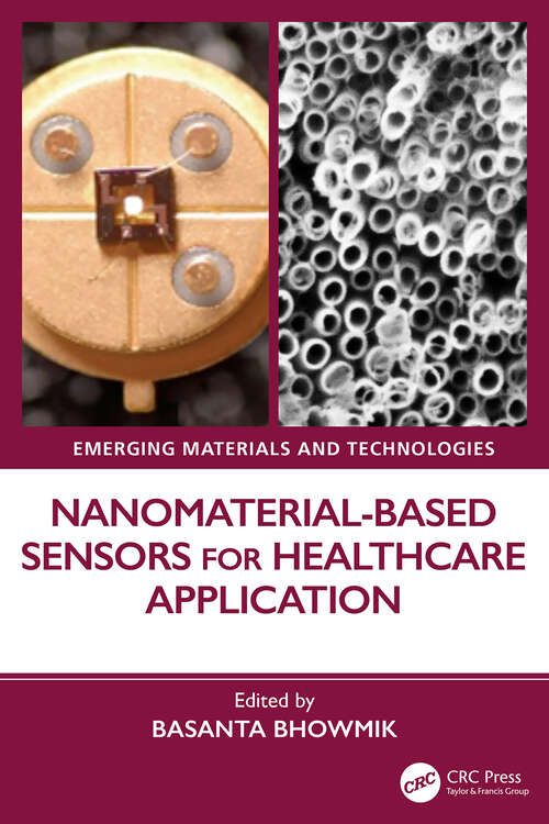 Book cover of Nanomaterial-based Sensors for Healthcare Application (1) (Emerging Materials and Technologies)