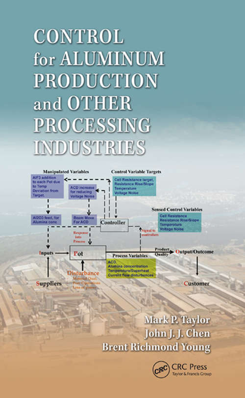 Book cover of Control for Aluminum Production and Other Processing Industries