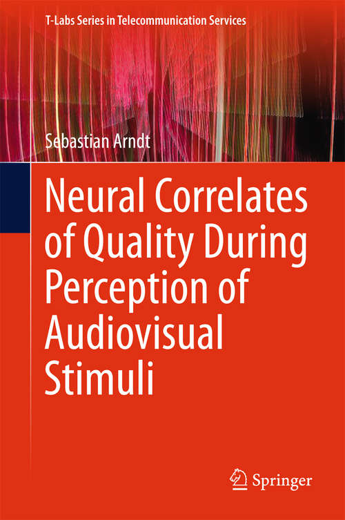 Book cover of Neural Correlates of Quality During Perception of Audiovisual Stimuli