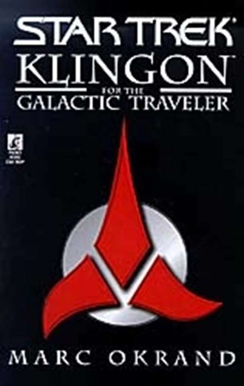 Book cover of Klingon for the Galactic Traveler