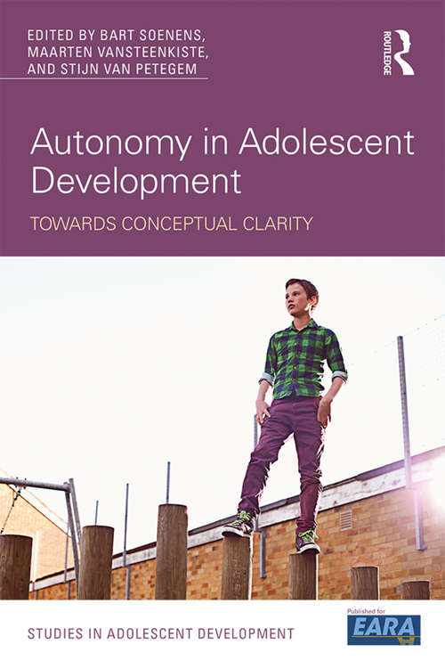 Book cover of Autonomy in Adolescent Development: Towards Conceptual Clarity (Studies in Adolescent Development)