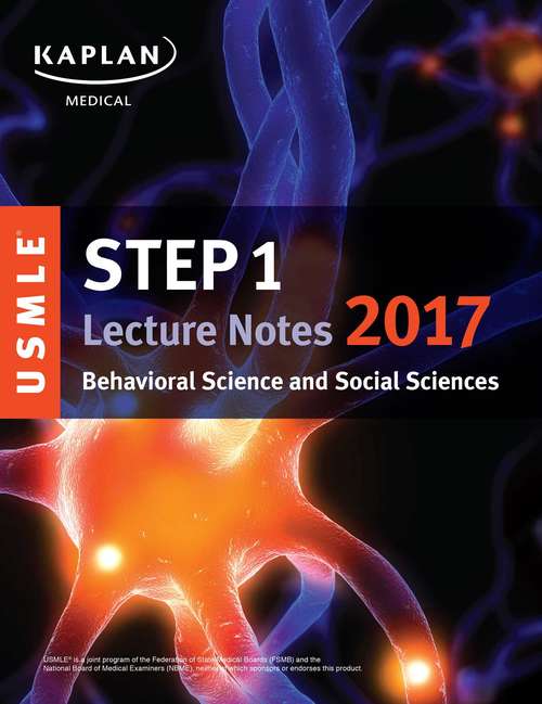 Book cover of USMLE Step 1 Lecture Notes 2017: Behavioral Science and Social Sciences