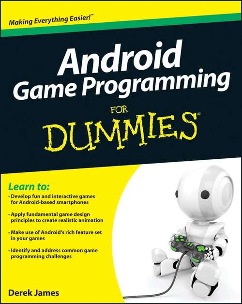 Book cover of Android Game Programming For Dummies