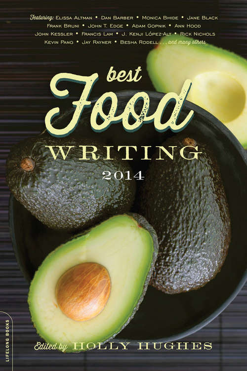 Book cover of Best Food Writing 2014