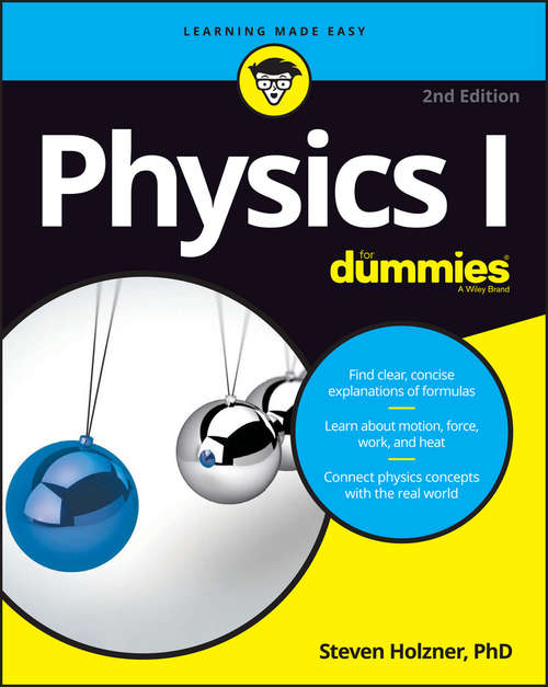 Book cover of Physics I For Dummies