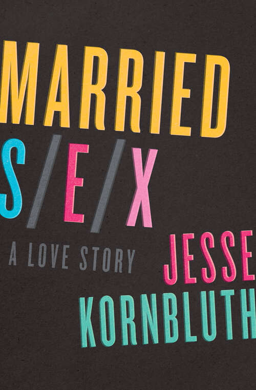 Book cover of Married Sex