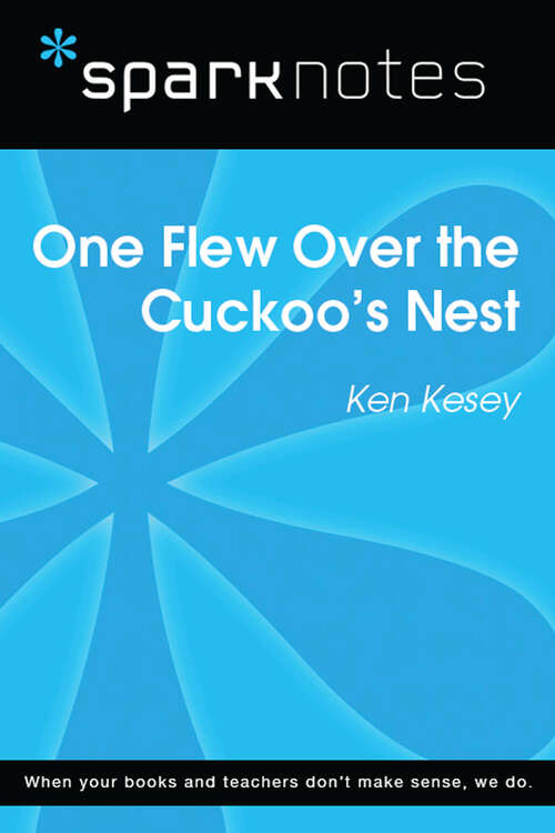 Book cover of One Flew Over the Cuckoo's Nest (SparkNotes Literature Guide Series)