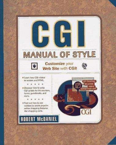 Book cover of CGI Manual of Style