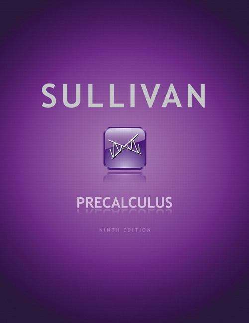 Book cover of Precalculus (9th Edition)