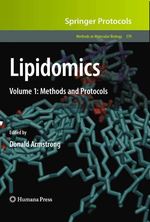 Lipidomics, Volume 1