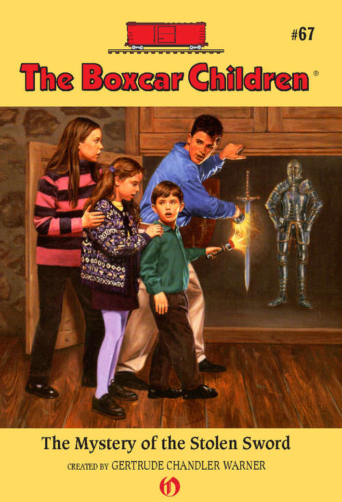 Book cover of The Mystery of the Stolen Sword (Boxcar Children #67)