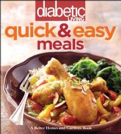 Book cover of Diabetic Living Quick & Easy Meals