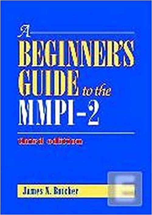 Book cover of A Beginner's Guide To The Mmpi-2 (3)