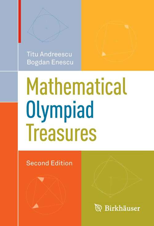 Book cover of Mathematical Olympiad Treasures