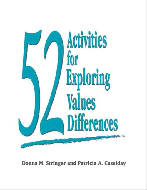 Book cover of 52 Activities for Exploring Values Differences
