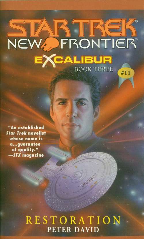 Book cover of Star Trek: New Frontier: Excalibur #3: Restoration