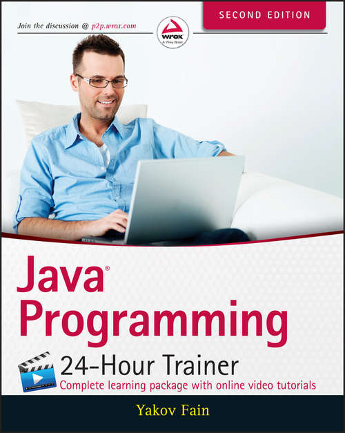 Book cover of Java Programming 24-Hour Trainer