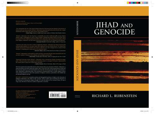 Book cover of Jihad and Genocide (Studies In Genocide: Religion, History, And Human Rights Ser. #1)