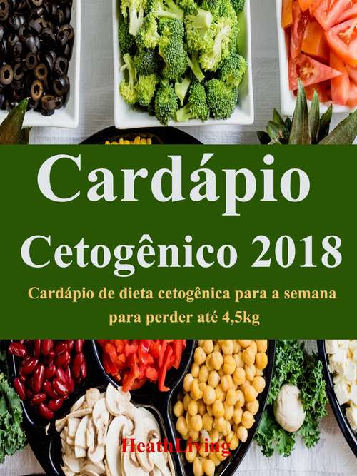 Book cover of Cardápio cetogênico 2018