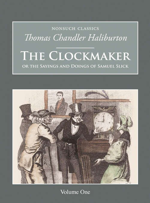 Book cover of The Clockmaker: Nonsuch Classics