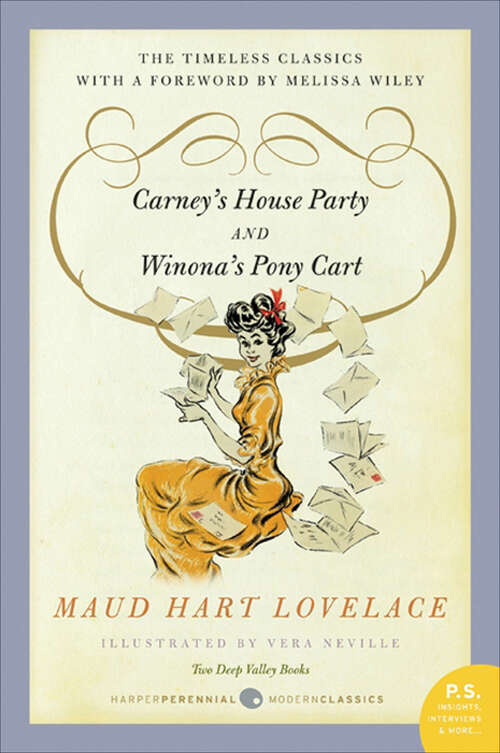 Book cover of Carney's House Party/Winona's Pony Cart: Two Deep Valley Books