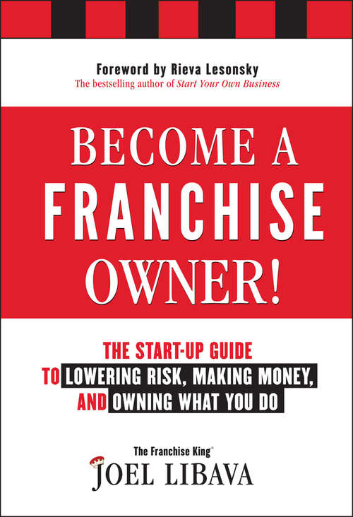Book cover of Become a Franchise Owner!