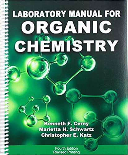 Laboratory Manual for Organic Chemistry