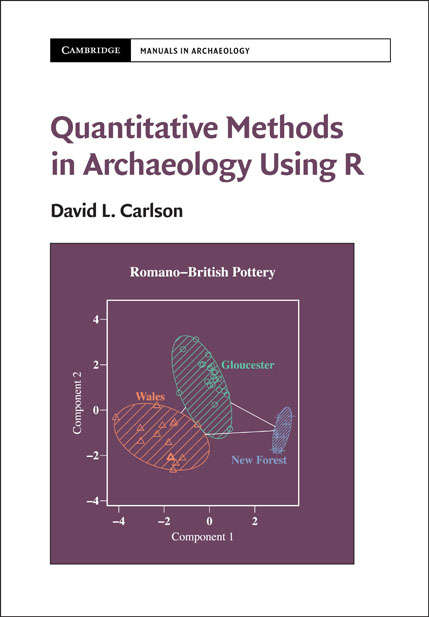 Book cover of Cambridge Manuals in Archaeology: Quantitative Methods in Archaeology Using R