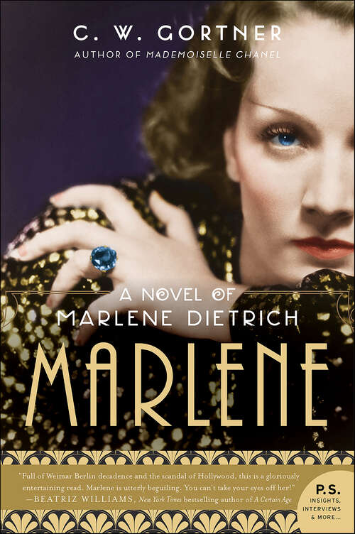 Book cover of Marlene: A Novel of Marlene Dietrich