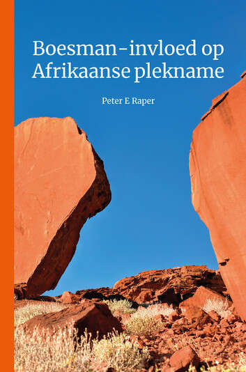 Book cover of Boesman-invloed op Afrikaanse plekname