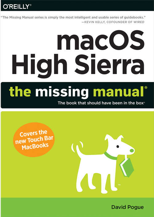 Book cover of macOS High Sierra: The book that should have been in the box