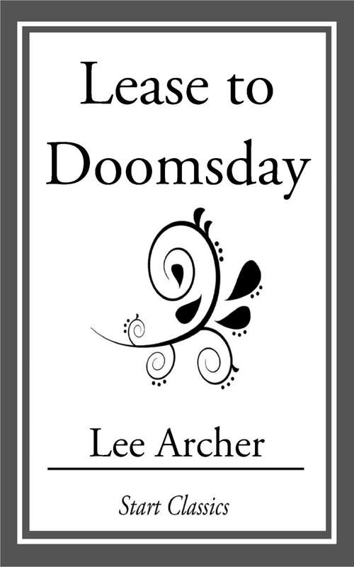 Book cover of Lease to Doomsday