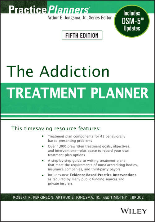 Book cover of The Addiction Treatment Planner