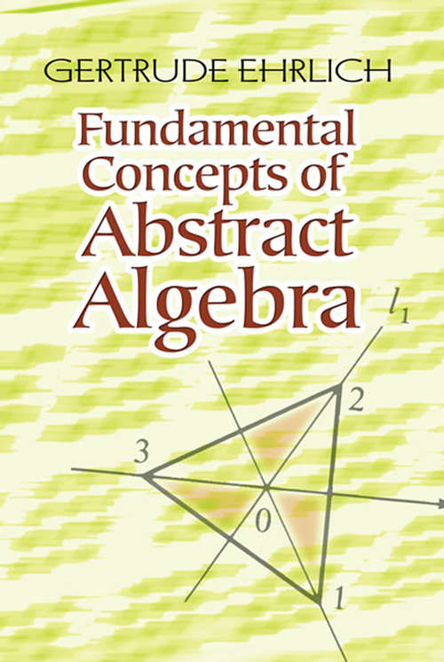 Book cover of Fundamental Concepts of Abstract Algebra