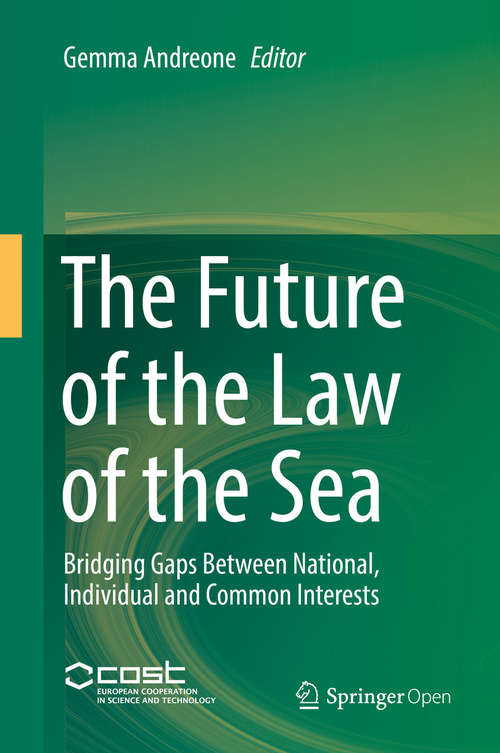 Book cover of The Future of the Law of the Sea