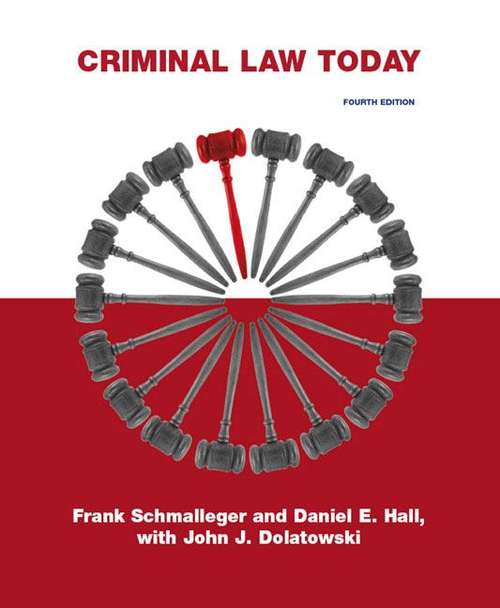 Book cover of Criminal Law Today (Fourth Edition)