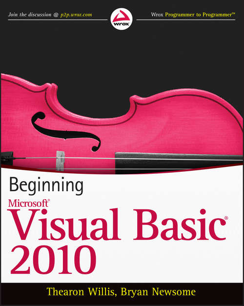Book cover of Beginning Visual Basic 2010