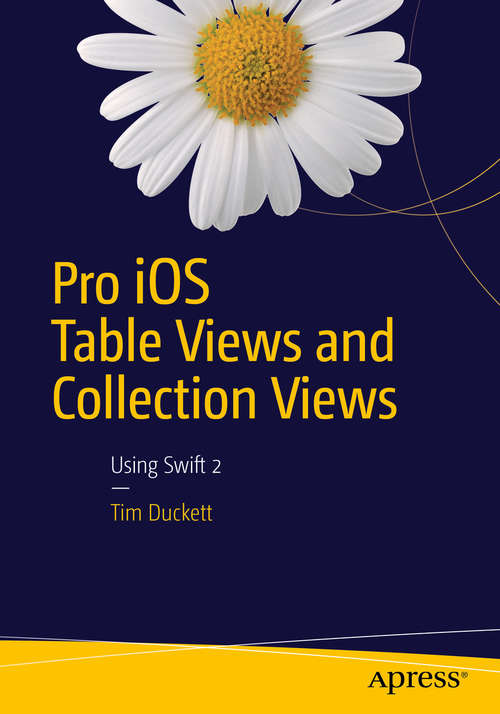 Book cover of Pro iOS Table Views and Collection Views