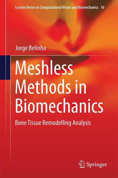 Book cover of Meshless Methods in Biomechanics