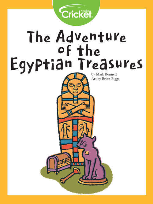 Book cover of The Adventure of the Egyptian Treasures