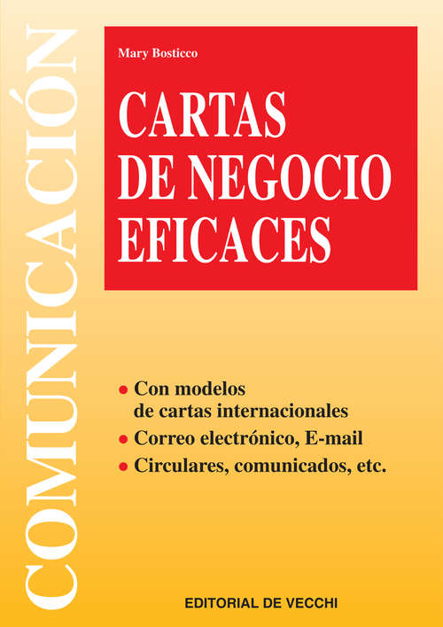 Book cover of Cartas de negocio eficaces