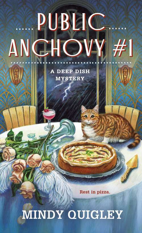 Book cover of Public Anchovy #1: A Deep Dish Mystery (Deep Dish Mysteries #3)