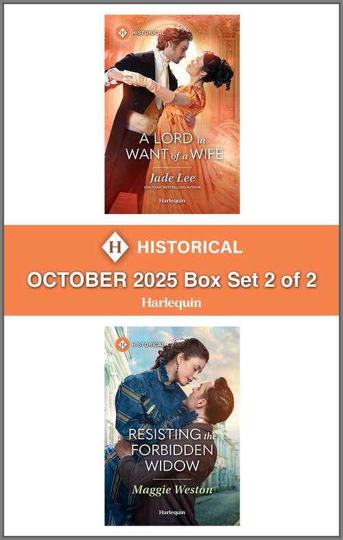Book cover of Harlequin Historical - October 2025 - Box Set 2 of 2 (Original)