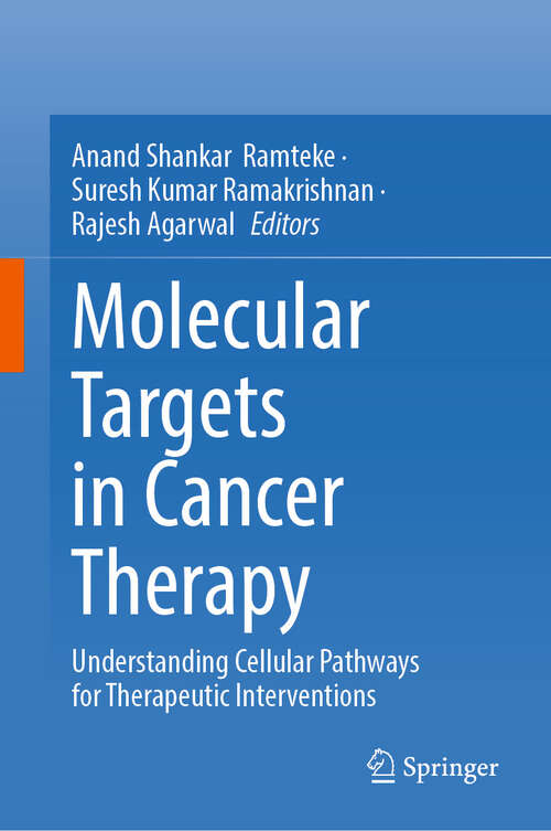 Book cover of Molecular Targets in Cancer Therapy: Understanding Cellular Pathways for Therapeutic Interventions