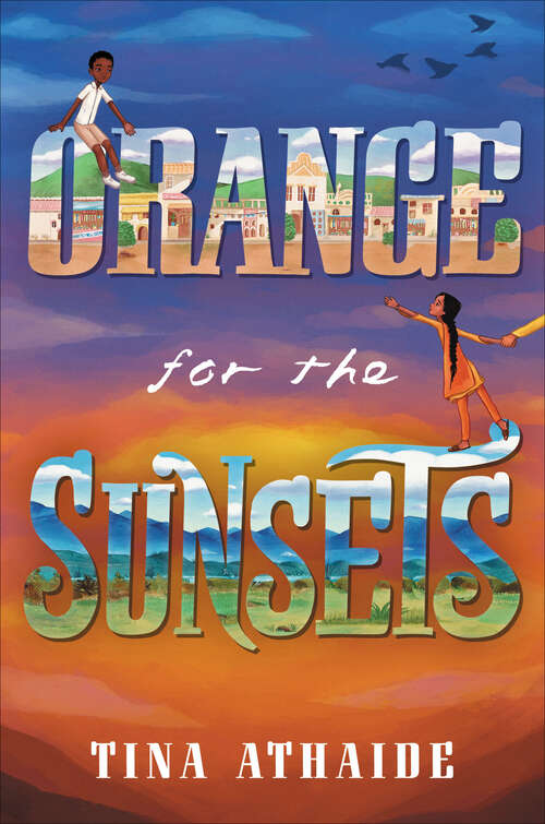 Book cover of Orange for the Sunsets