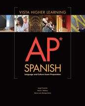Book cover of AP Spanish, Language and Culture Exam Preparation