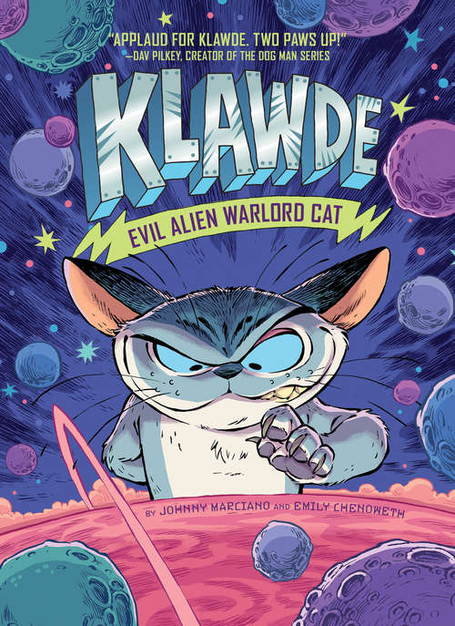 Book cover of Klawde: Evil Alien Warlord Cat #1 (Klawde: Evil Alien Warlord Cat #1)